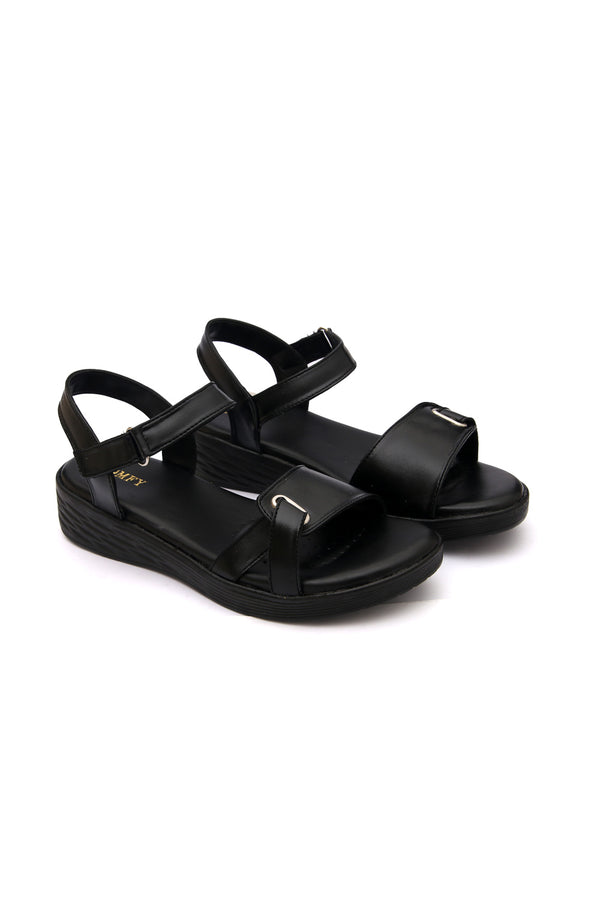 Women Black Comfortable Sandal