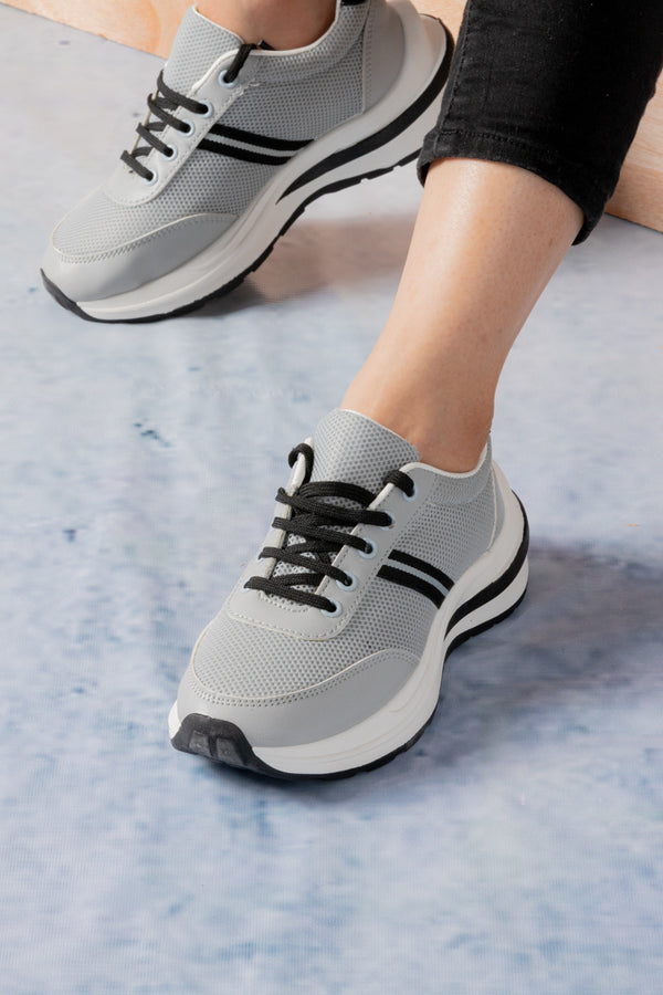 Women Premium Grey Sneakers