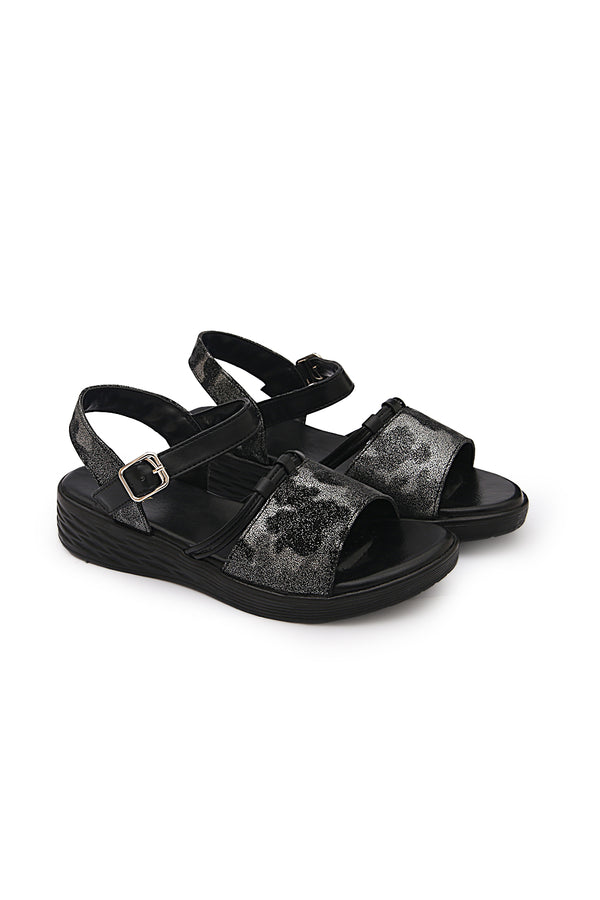 Women Black Comfortable Sandal