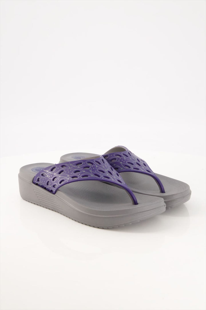 Lavender Mist Elevated Flip Flop Slippers Ladies