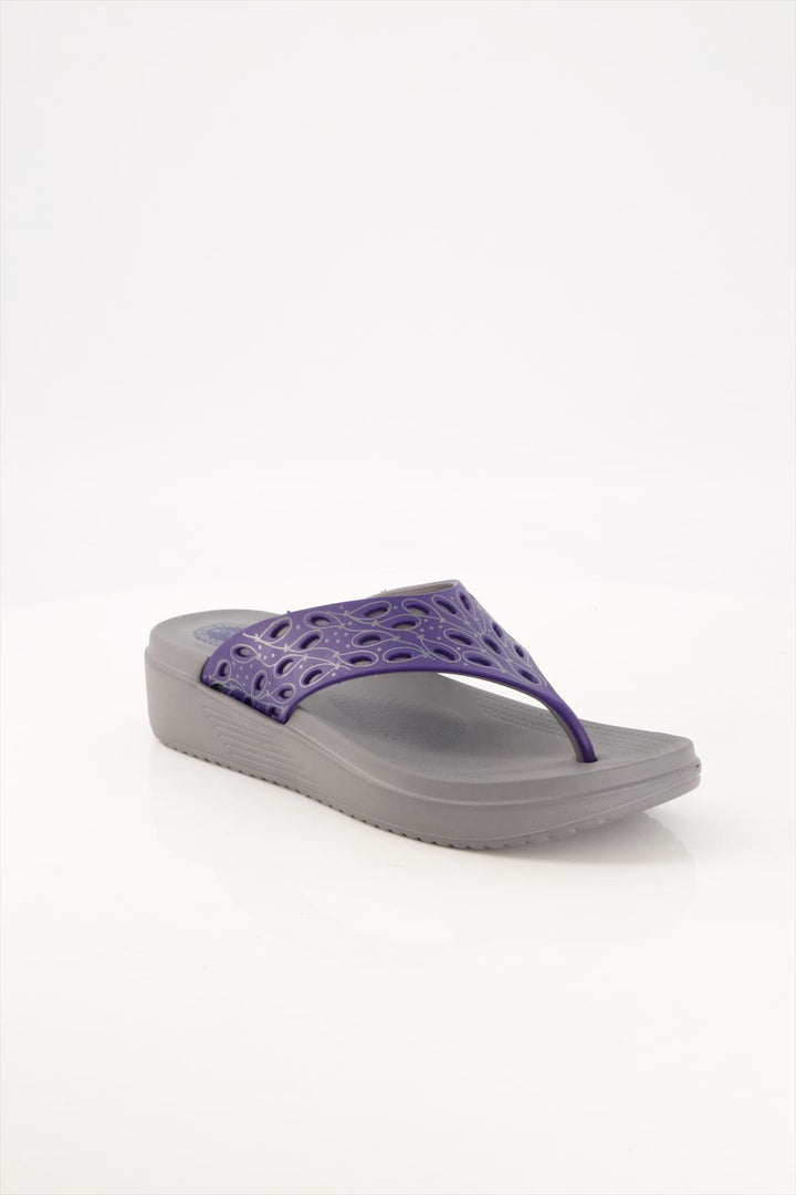 Lavender Mist Elevated Flip Flop Slippers Ladies