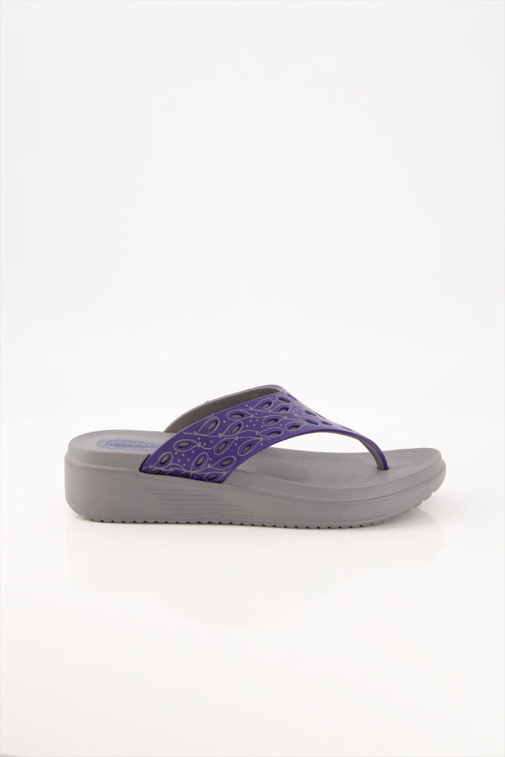 Lavender Mist Elevated Flip Flop Slippers Ladies