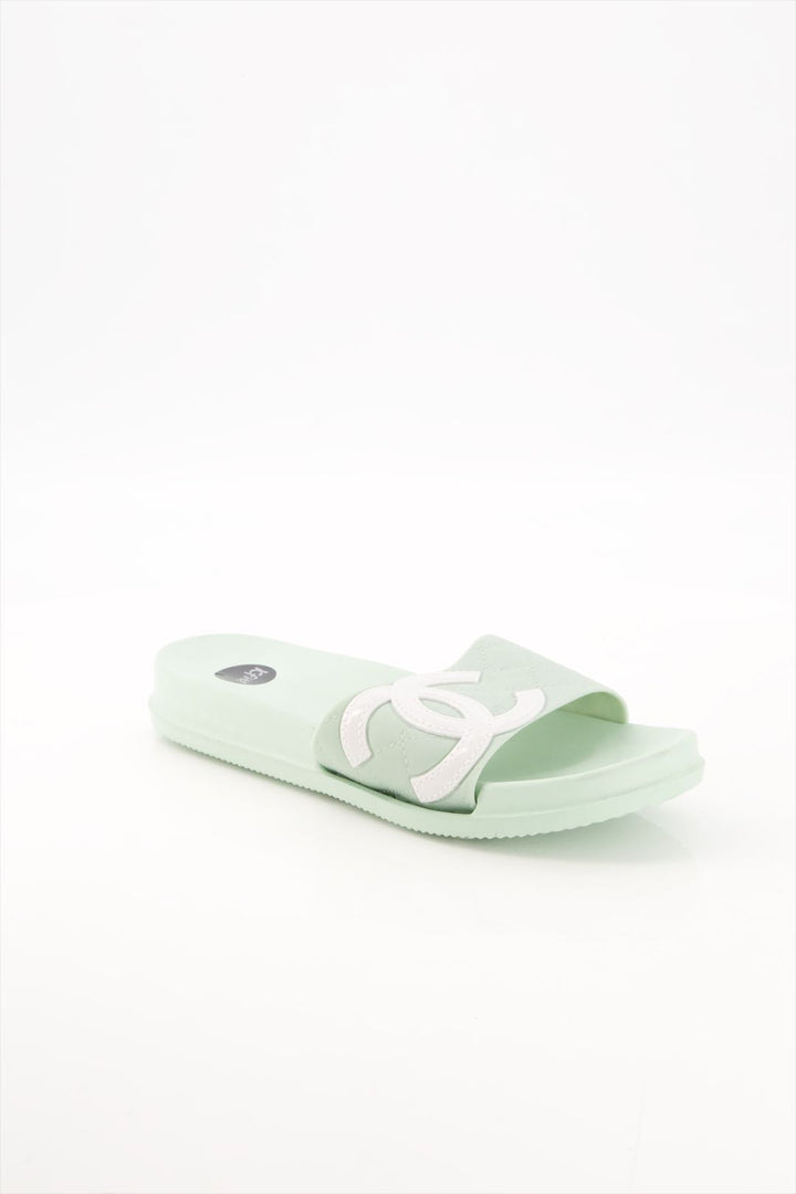 Ferozi Logo Luxe Slides for Ladies