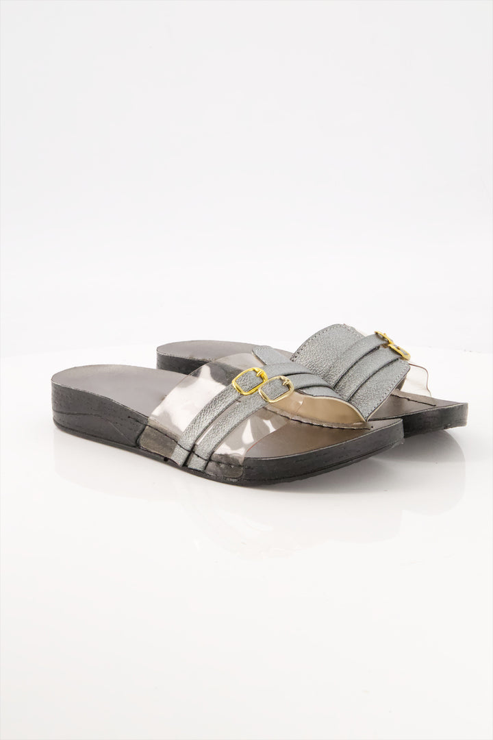 Urban Chic Premium Gray Slides Shoes Online Pakistan