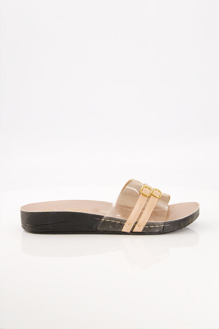 Elegant Comfort Premium Peach Slides Shoes Pakistan