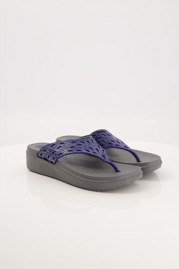 women synthetic grey slipper