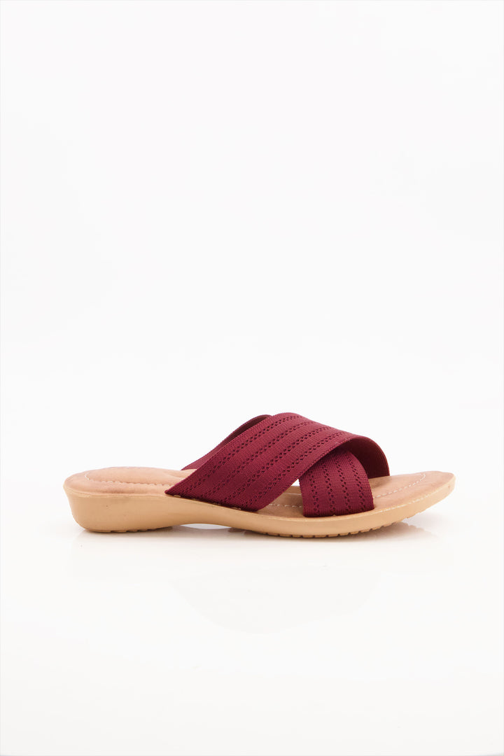 Crimson Comfort Slides Shoes for Women