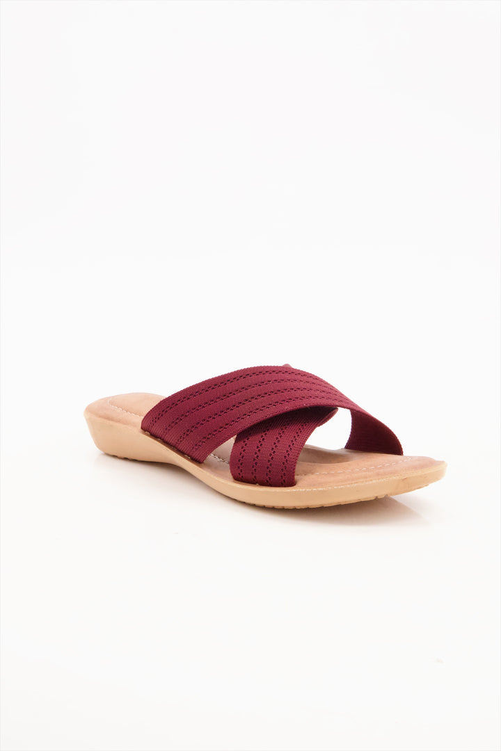 Crimson Comfort Slides Shoes for Women