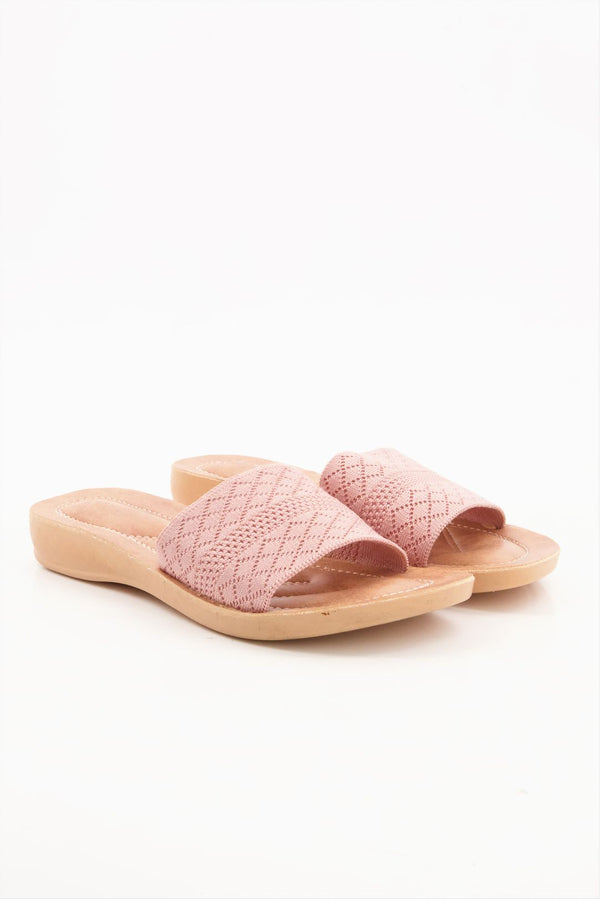 Blush Pink Bliss Slides Shoes for Ladies  -  heels.pk - slides women, SMT-AS-RNL-5415-PINK, Women, WS:1884_6323 - https://heels.pk/collections/new-arrivals/products/buy-blush-pink-bliss-slides-shoes-for-ladies-in-pakistan