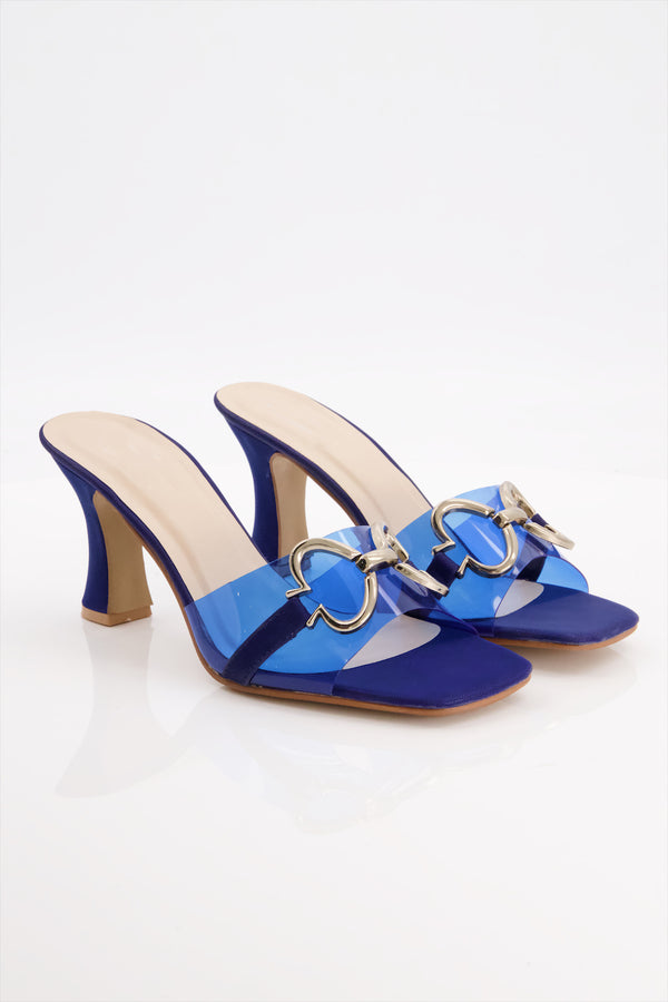 Elegant Cerulean Charmer - Women’s Blue Heels High  -  heels.pk - block heel, blue heel, Heels, high heel, SMT-AS-BJ-3475-BLUE, WS:1898_5055 - https://heels.pk/collections/new-arrivals/products/buy-elegant-cerulean-charmer-women-s-blue-heels-high-online