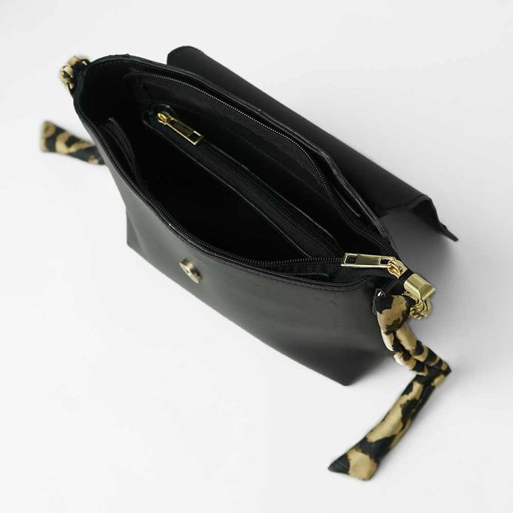 Elegant Twilly Strap Balck Shoulder bags for Women  -  heels.pk - blossom-twilly-bag-black, Handbags, shoulder bags women, WS:2328_6492 - https://heels.pk/collections/new-arrivals/products/buy-elegant-twilly-strap-balck-shoulder-bags-for-women