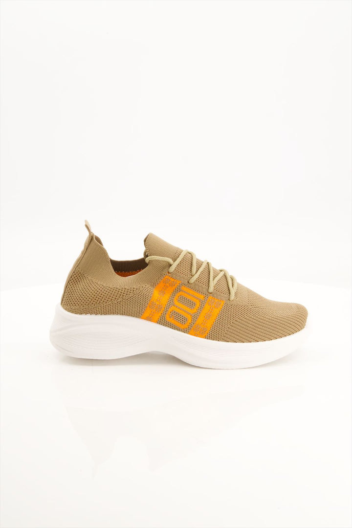 Women Brown Oasis Lace-Up Sneakers in Pakistan