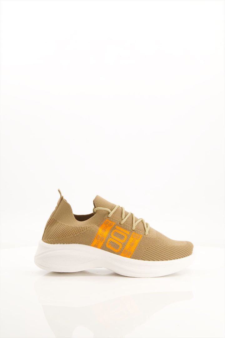 Women Brown Oasis Lace-Up Sneakers in Pakistan