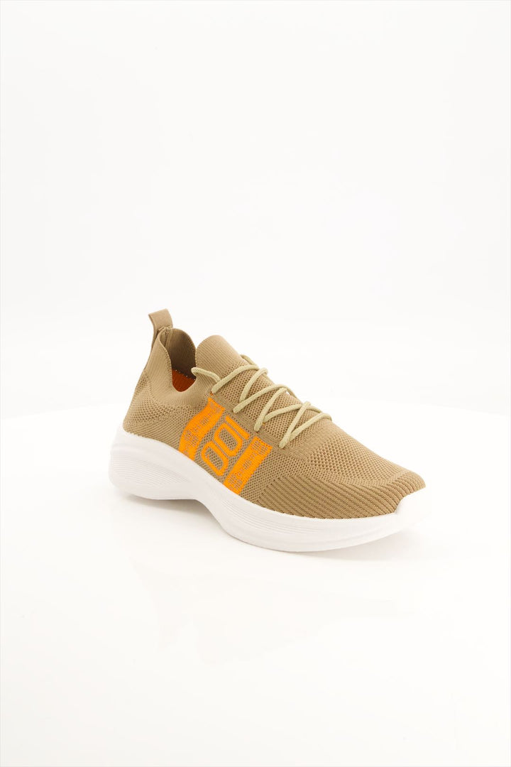 Women Brown Oasis Lace-Up Sneakers in Pakistan