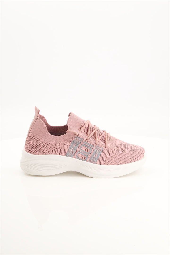 Pink Harmony Sneakers for Women  Lace-Up