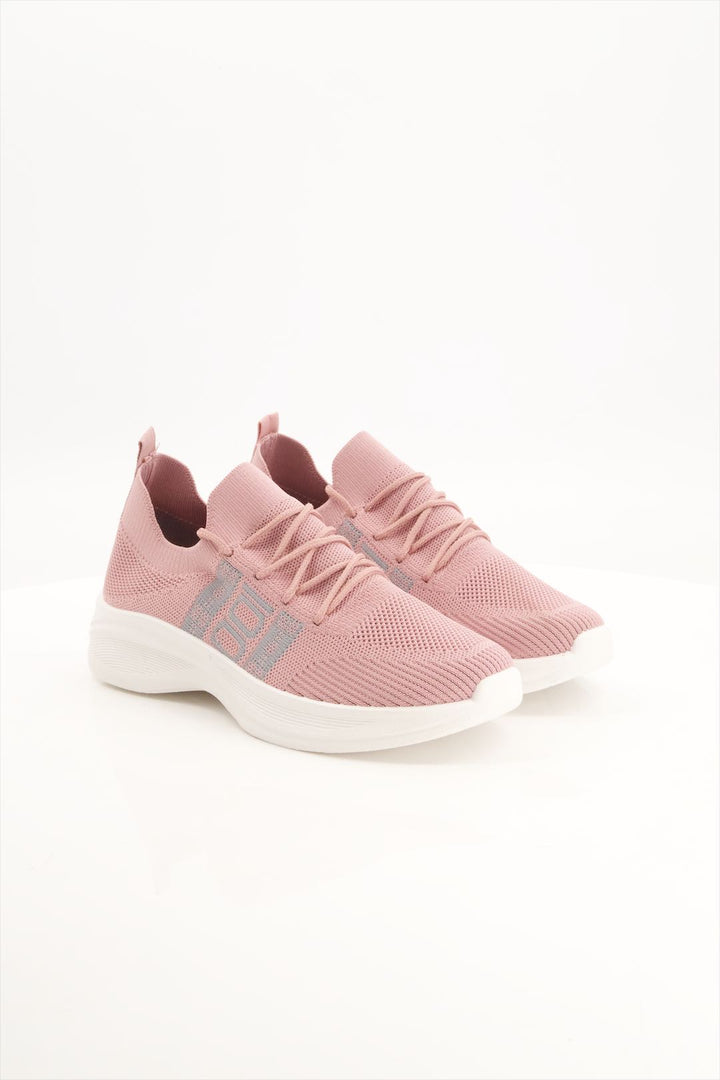 Pink Harmony Sneakers for Women  Lace-Up