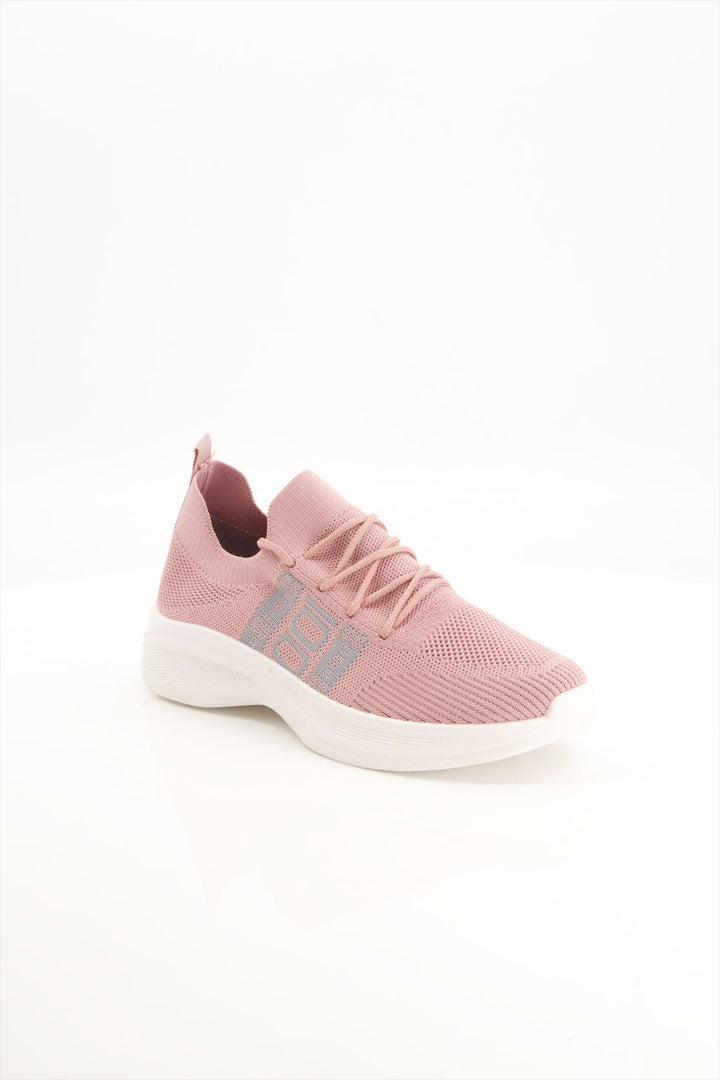 Pink Harmony Sneakers for Women  Lace-Up