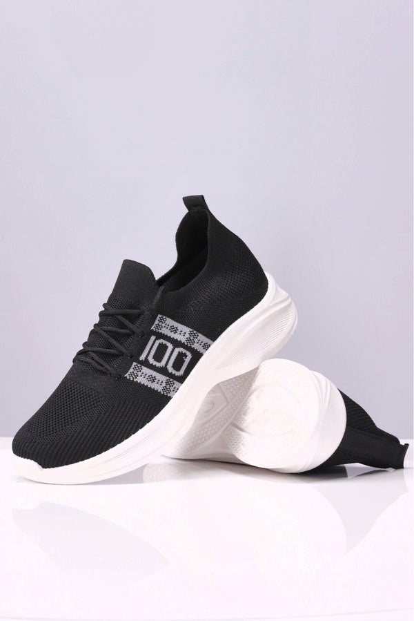 Premium AeroKnit BLACK Ladies Sneakers Shoes  -  heels.pk - Sb-502-BLACK, sneakers women, Sports Shoes, WS:14704_5629 - https://heels.pk/collections/new-arrivals/products/buy-premium-aeroknit-black-ladies-sneakers-shoes-pakistan