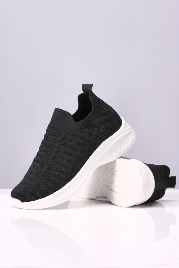 Dynamic Flex Black Sneakers Shoes for Girls  -  heels.pk - Sb-503-BLACK, sneakers women, Sports Shoes, WS:14712_5548 - https://heels.pk/collections/new-arrivals/products/buy-dynamic-flex-black-sneakers-shoes-for-girls-in-pakistan