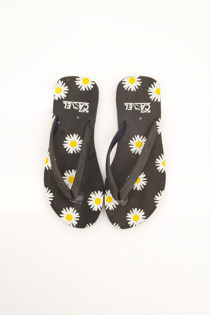 Starry Night Daisy Flip Flops Slippers for Girls