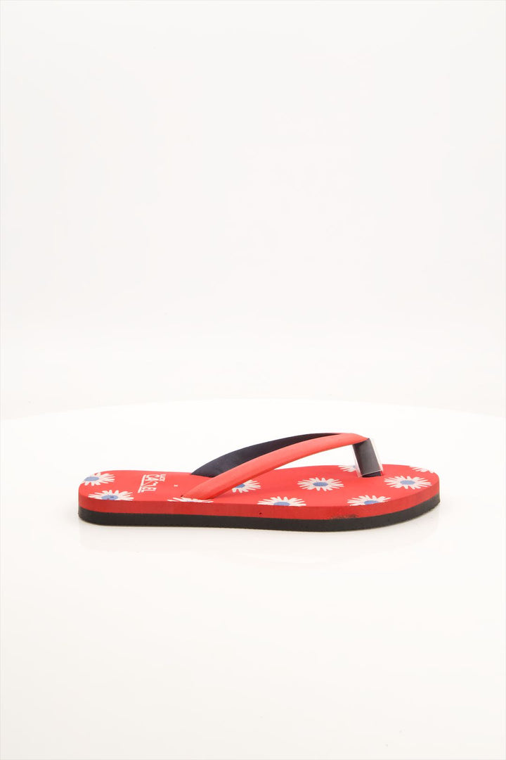 Sunset Blossom Lightweight Flip Flops for Women