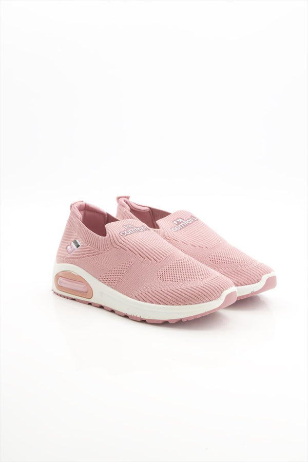 women comfortable pink sneakers shoes