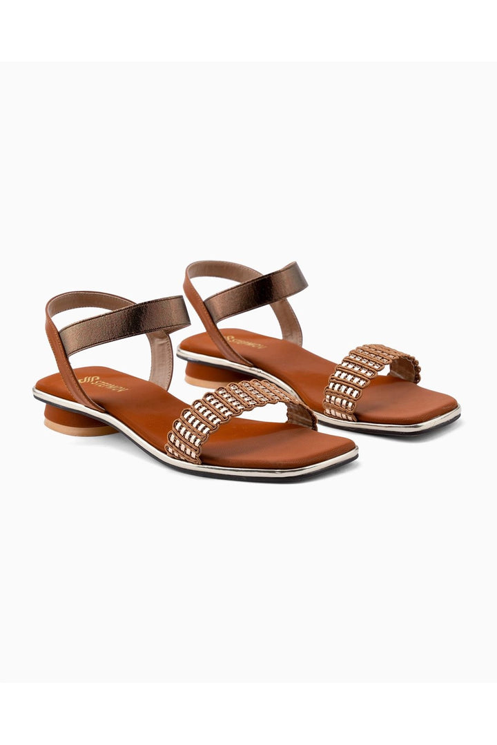 Chestnut Charm Strappy Block Brown Heels  -  heels.pk - block heels, brown heel, rana-sandle-color, strappy heel - https://heels.pk/collections/new-arrivals/products/chestnut-charm-strappy-block-brown-heels