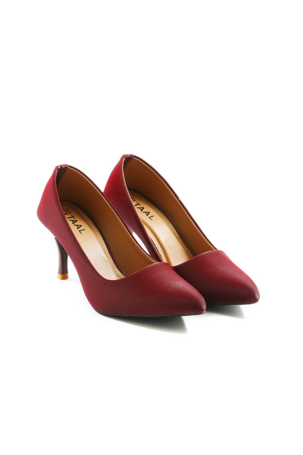 Elegant Torres Maroon Stiletto Heels  -  heels.pk - maroon heel, pump heels, stilettos  heel, taal-store-maroon678 - https://heels.pk/collections/new-arrivals/products/buy-elegant-torres-maroon-stiletto-heels