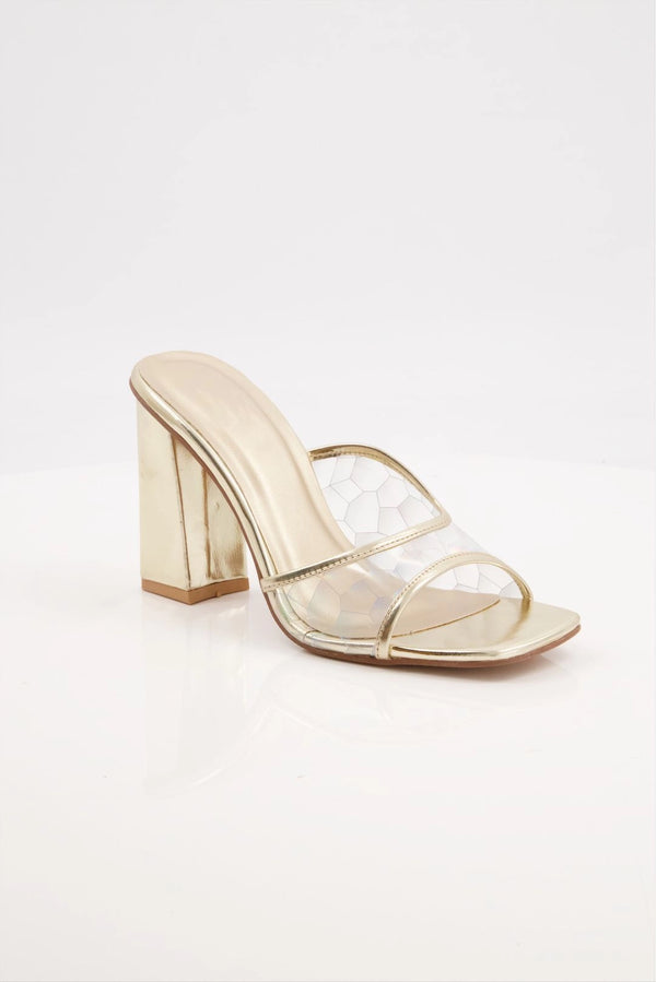Lustrous Golden Block Heels | Radiant Elegance  -  heels.pk - block heels, golden heel, SMT-BJ-3493-GOLDEN - https://heels.pk/collections/new-arrivals/products/buy-lustrous-golden-block-heels-radiant-elegance