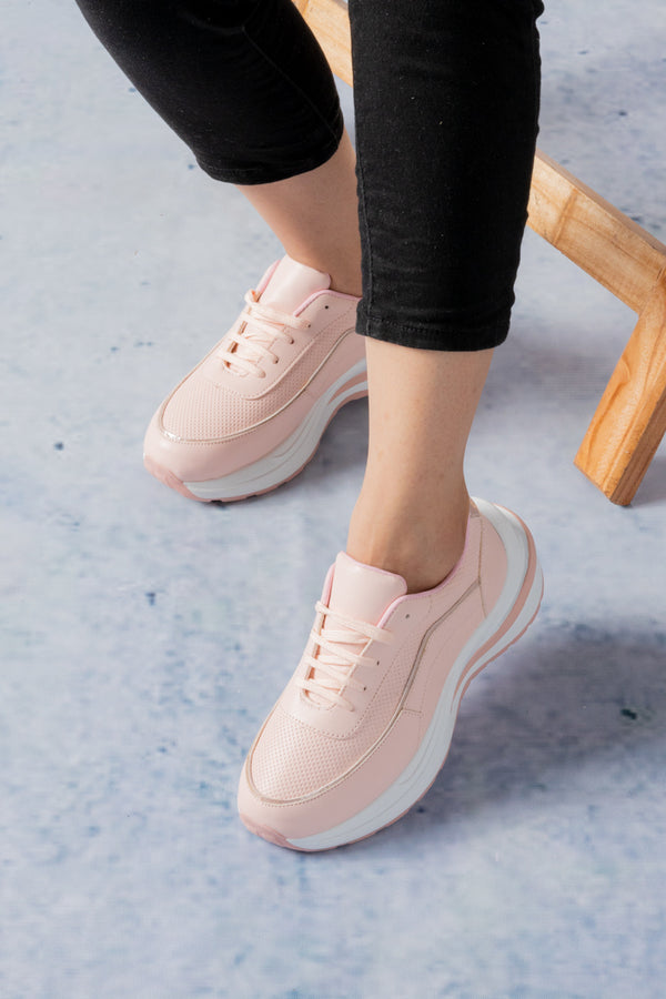 Women Premium Pink Sneakers