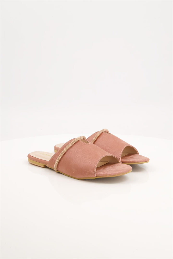 Rose Blossom Pink Slides Shoes for Women