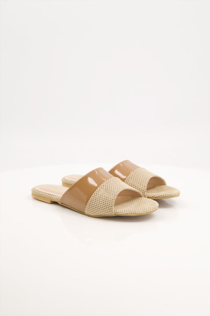 Stylish Cream Urban Harmony Slides Shoes Pakistan