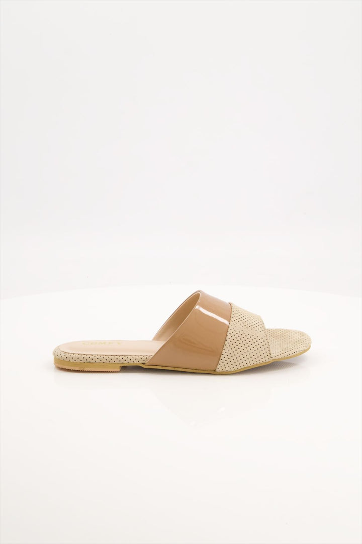 Stylish Cream Urban Harmony Slides Shoes Pakistan