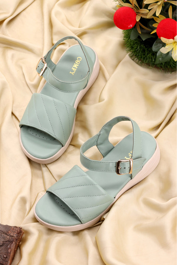 Mint Breeze Women Sandal Shoes  -  heels.pk - BF-119-MINT, sandals women, Women, WS:40376_5769 - https://heels.pk/collections/new-arrivals/products/buy-mint-breeze-women-sandal-shoes-online-in-pakistan