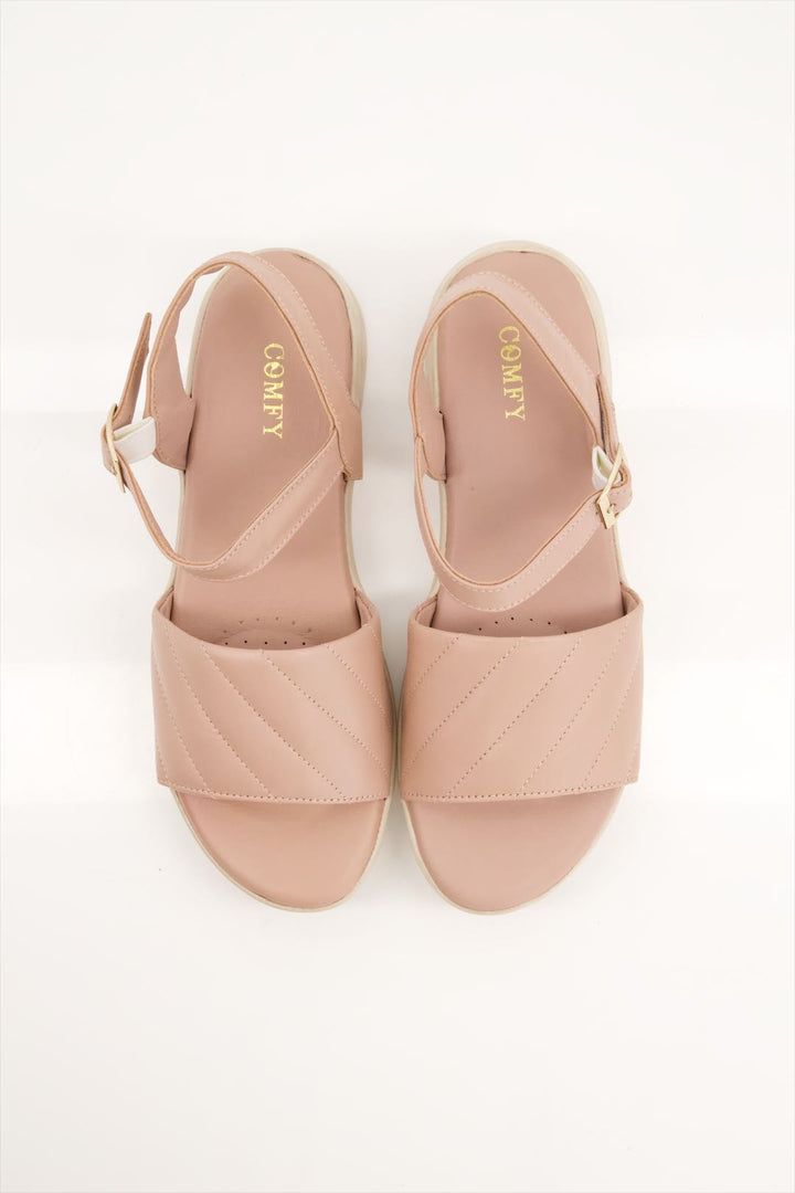 Blush Serenity Sheep Leather Women Sandals Trendy