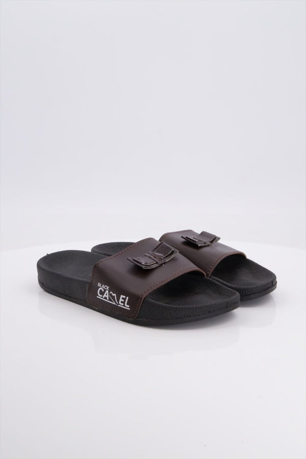 Black Camel Boo Style Black Slide shoes