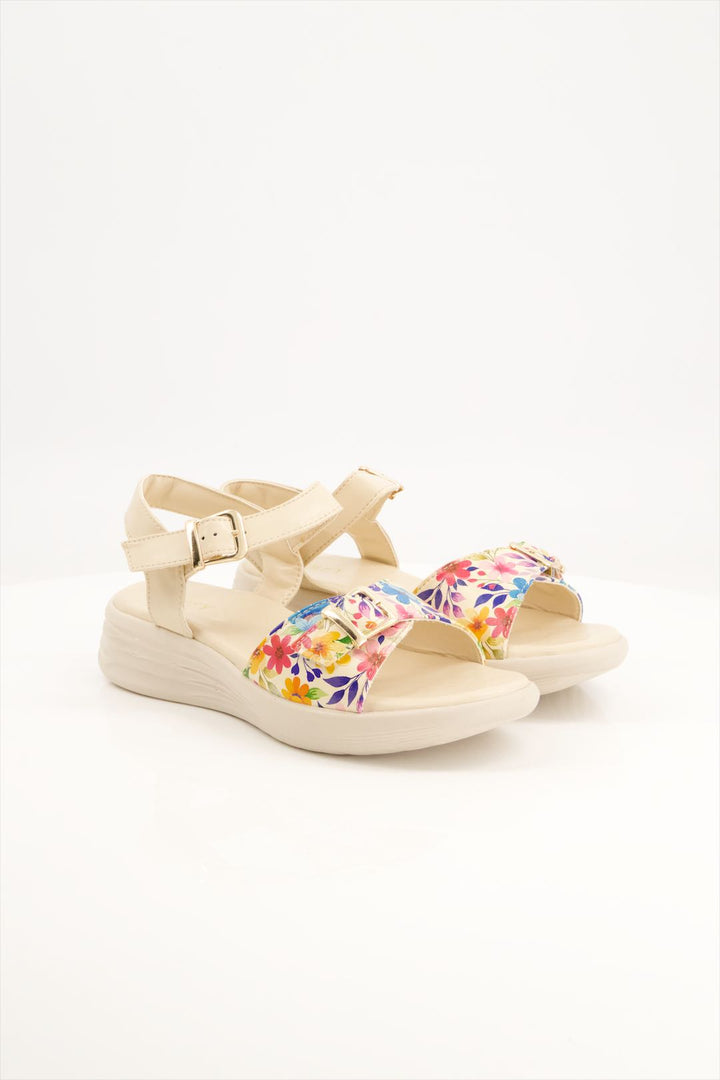 Floral Bliss Ladies Sandals Comfortable