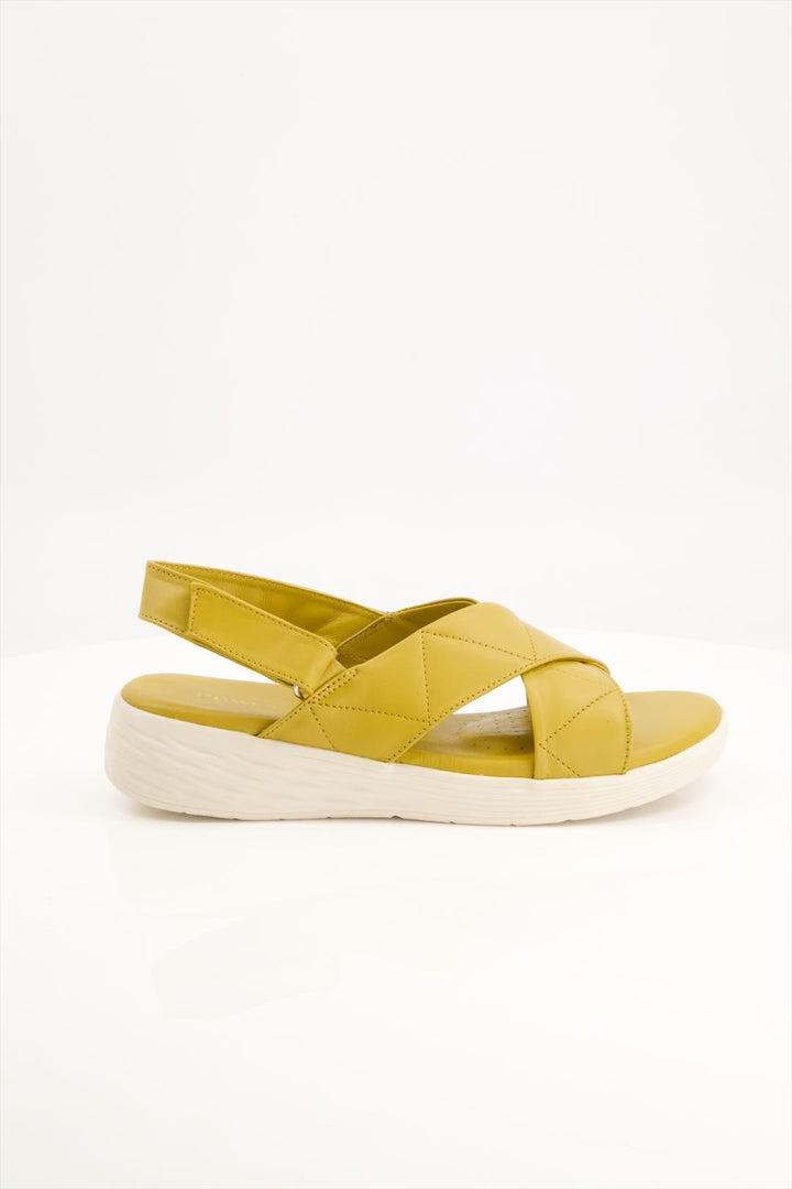 Sunlit Mustard Comfort Ladies Sandals New Design