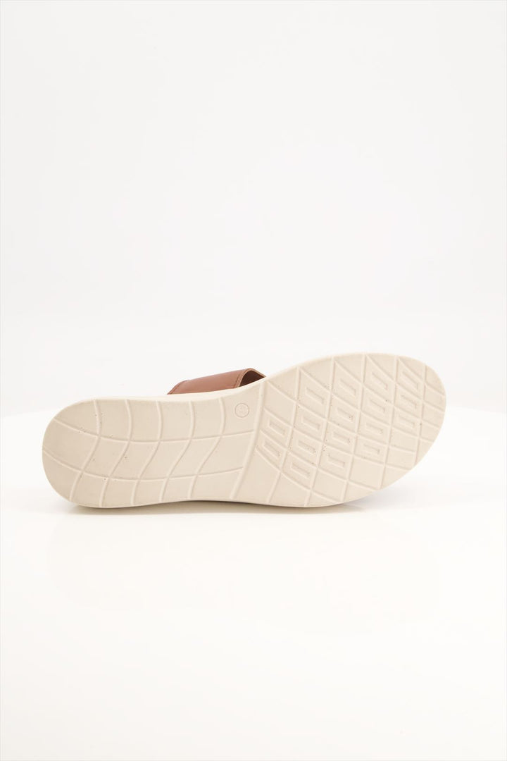 Medicated Sky Grey Quilted Slide Shoes for Ladies