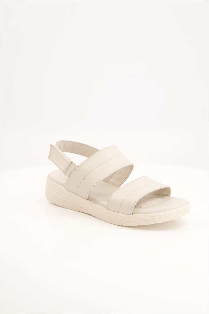 Cream Serenity Women Sandals Flat