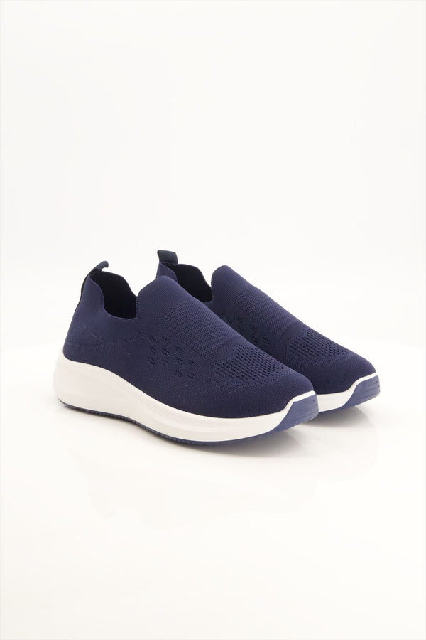 Midnight Breeze Slip-On Blue Sneakers for Girls Pakistan  -  heels.pk - QC-2367-BLUE, sneakers women, Sports Shoes, WS:58417_6486 - https://heels.pk/collections/new-arrivals/products/buy-midnight-breeze-slip-on-blue-sneakers-for-girls-pakistan