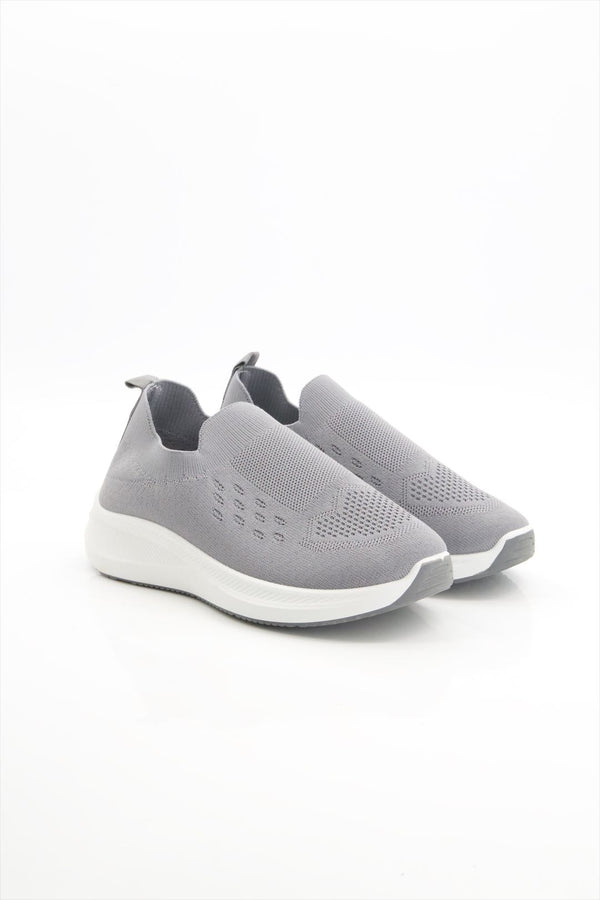 women comfortable Grey sneakers shoes